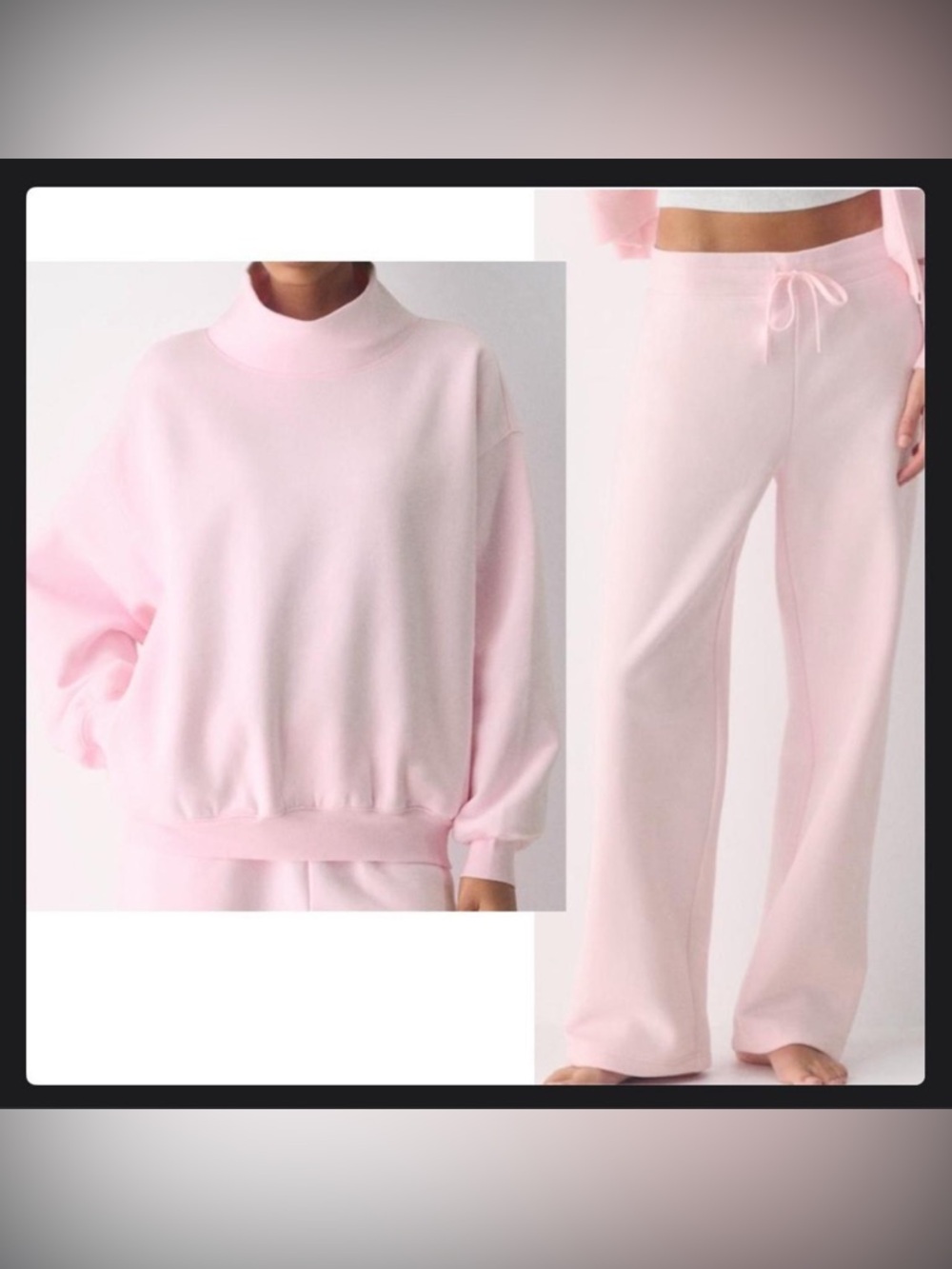 NEW WITH TAGS ARITZIA VILLA PINK SET
BOTH SIZE XS